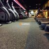 Thảm Cao Su Chấm Đỏ Gym 7 tham_cao_su_rubber_gym_allspace