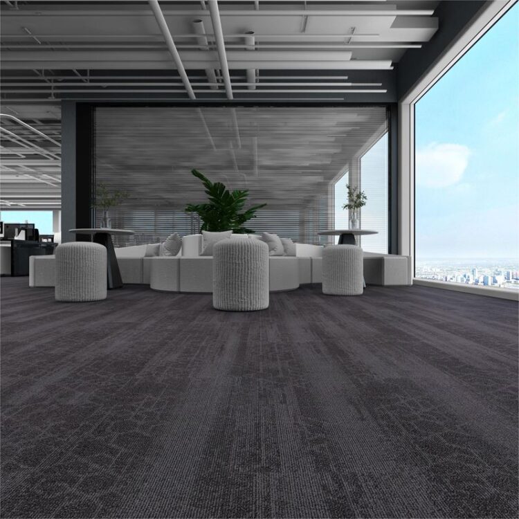 Thảm Trải Sàn Văn Phòng: Kinh Nghiệm Chọn Mua Cho Doanh Nghiệp Tối Ưu Chi Phí 3 tham-trai-san-van-phong-allspace-cas dark grey